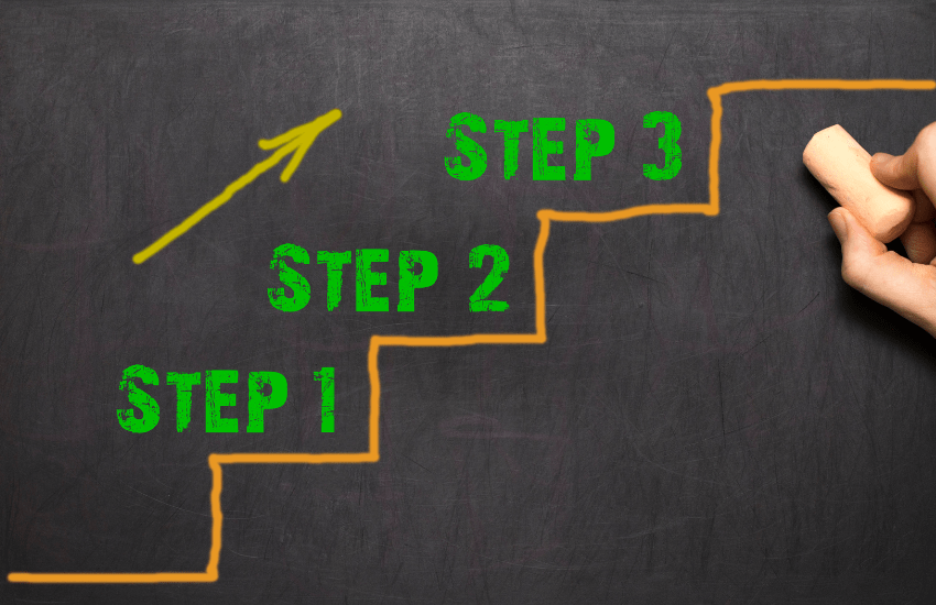 ステップの画像